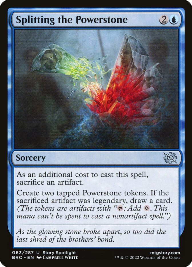 BRO 063 Splitting the Powerstone U