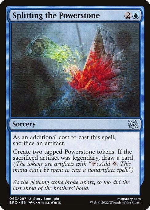 [Foil] BRO 063 Splitting the Powerstone U