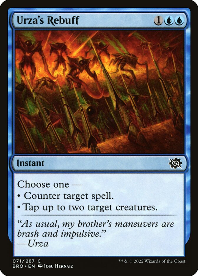 BRO 071 Urza's Rebuff C