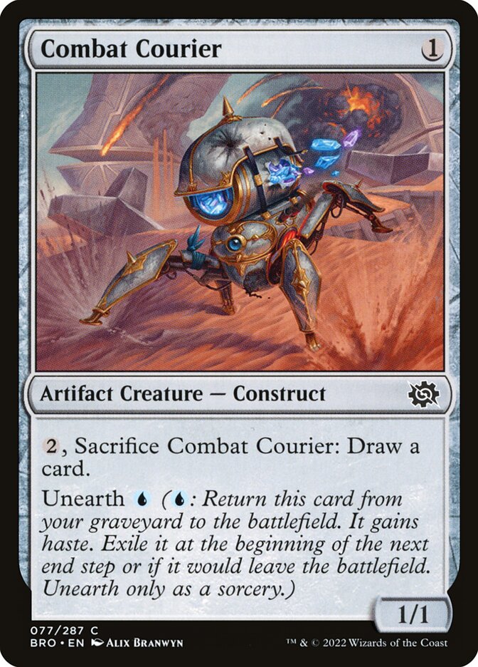 BRO 077 Combat Courier C