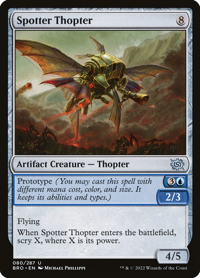 BRO 080 Spotter Thopter U