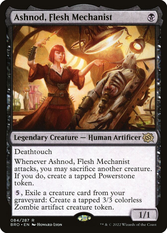 BRO 084 Ashnod, Flesh Mechanist R