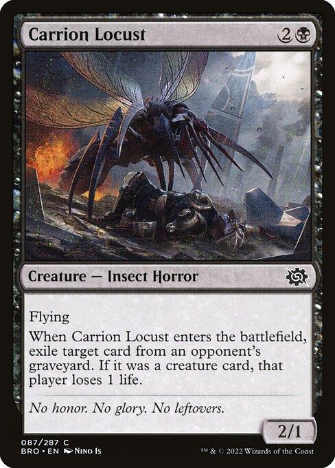 [Foil] BRO 087 Carrion Locust C