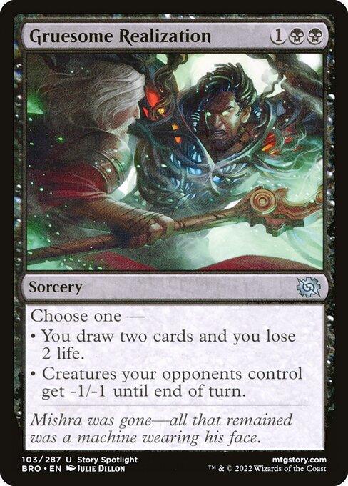 [Foil] BRO 103 Gruesome Realization U