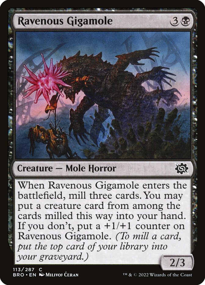 BRO 113 Ravenous Gigamole C