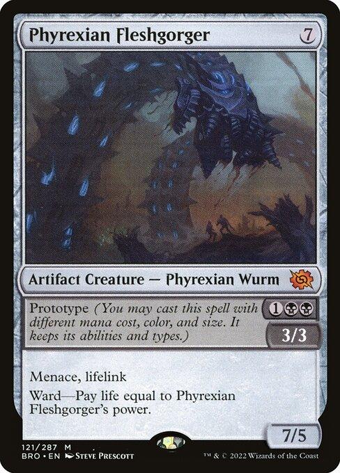 [Foil] BRO 121 Phyrexian Fleshgorger M