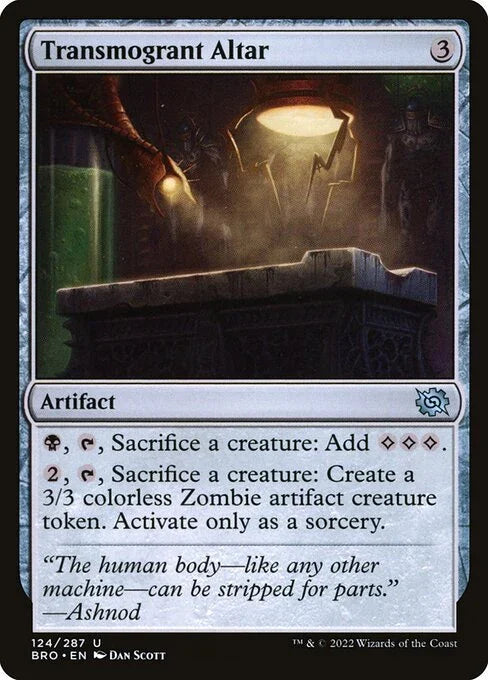 [Foil] BRO 124 Transmogrant Altar U