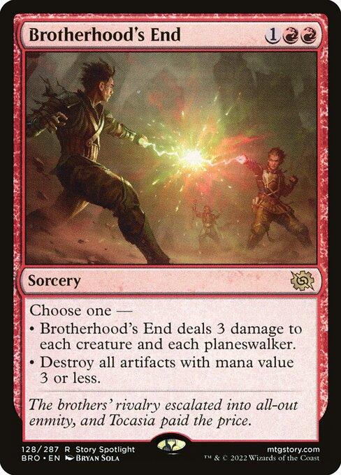 [Foil] BRO 128 Brotherhood's End R