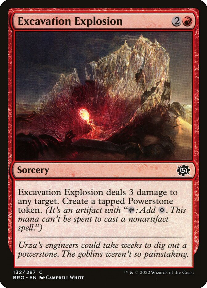BRO 132 Excavation Explosion C