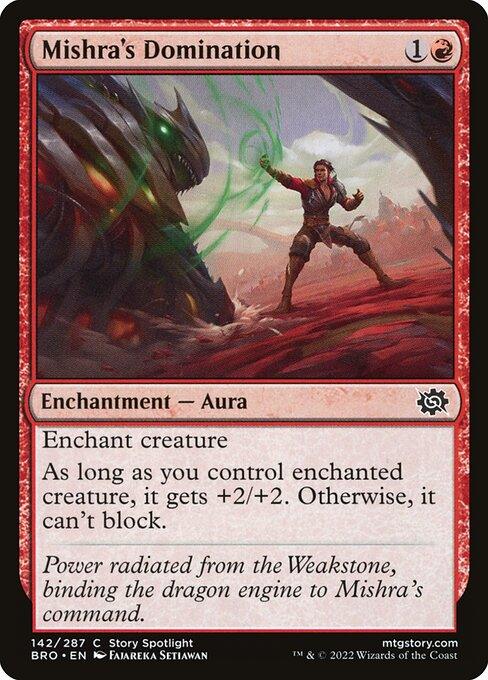 [Foil] BRO 142 Mishra's Domination C
