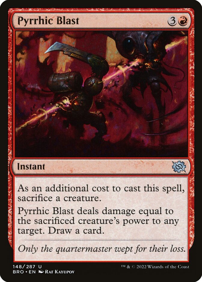 BRO 148 Pyrrhic Blast U