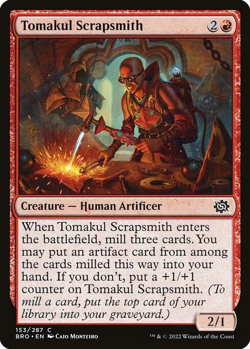 [Foil] BRO 153 Tomakul Scrapsmith C
