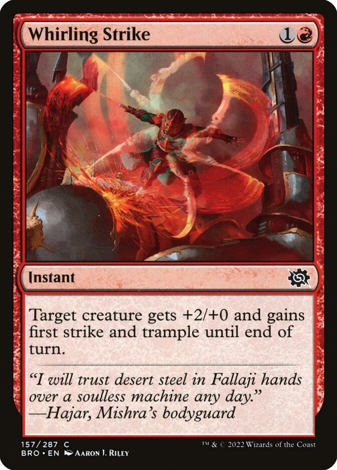 BRO 157 Whirling Strike C