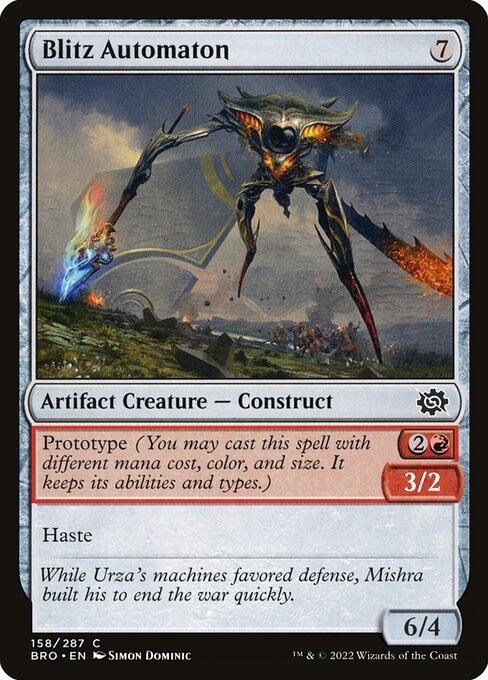 [Foil] BRO 158 Blitz Automaton C