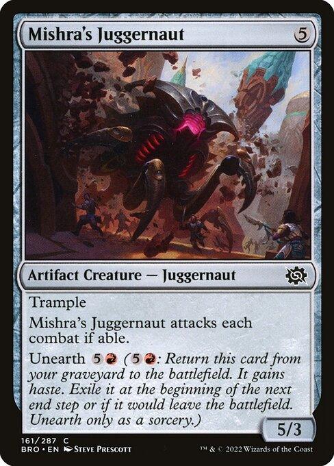 [Foil] BRO 161 Mishra's Juggernaut C