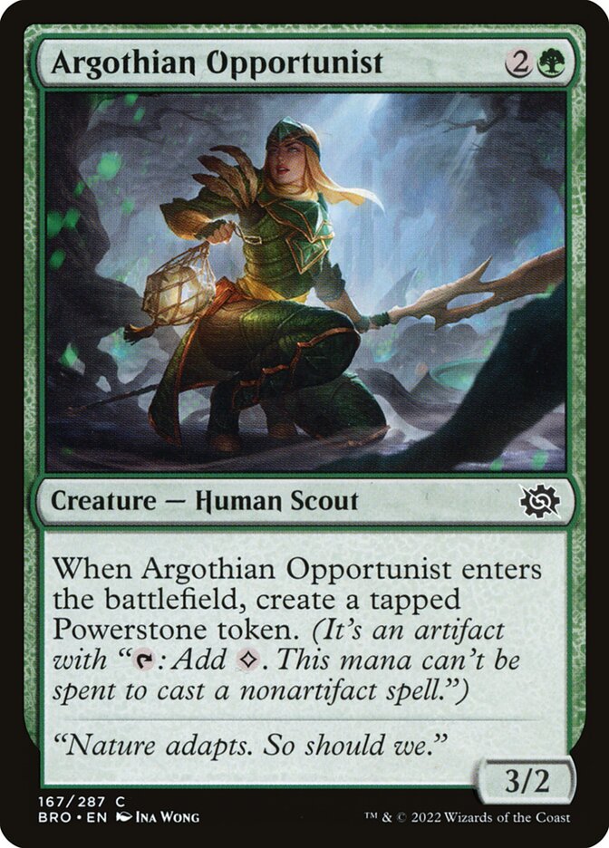 BRO 167 Argothian Opportunist C