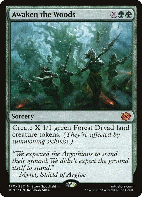 [Foil] BRO 170 Awaken the Woods M