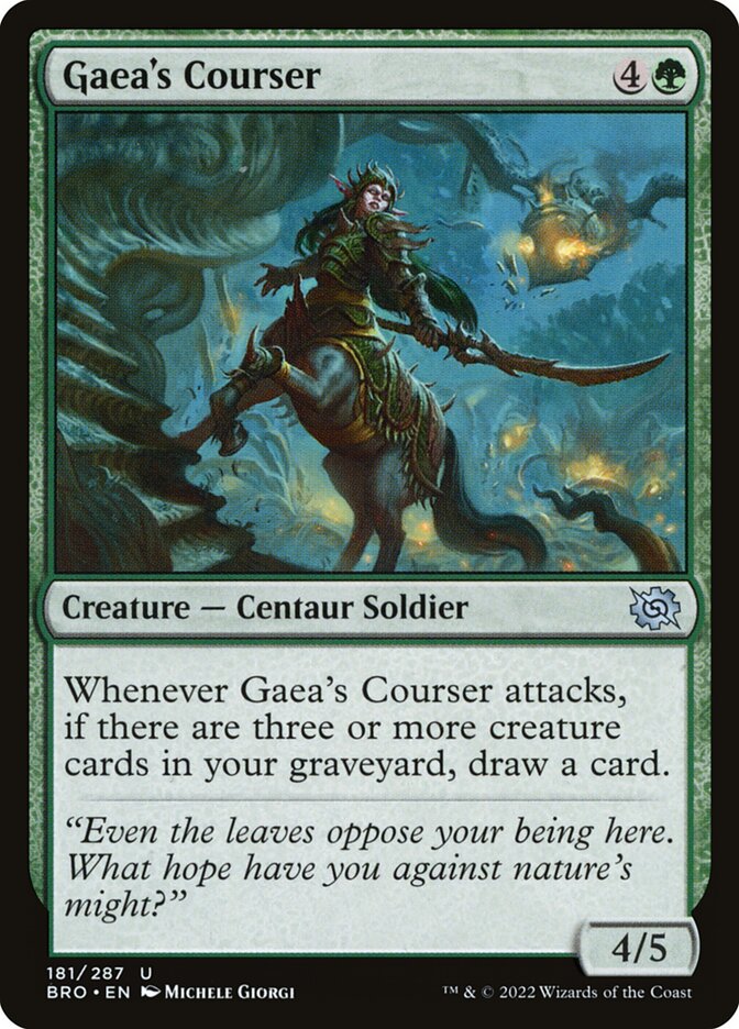 BRO 181 Gaea's Courser U