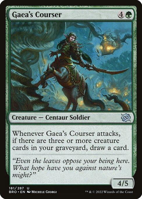 [Foil] BRO 181 Gaea's Courser U