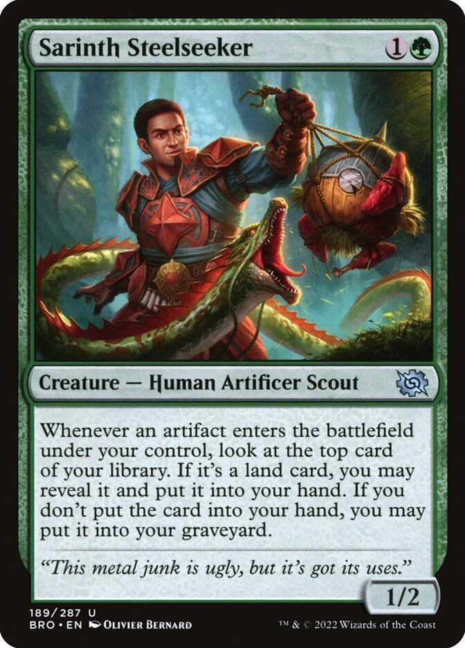 BRO 189 Sarinth Steelseeker U