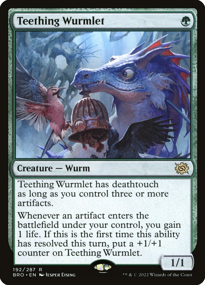 BRO 192 Teething Wurmlet R