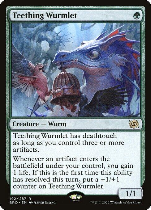 [Foil] BRO 192 Teething Wurmlet R