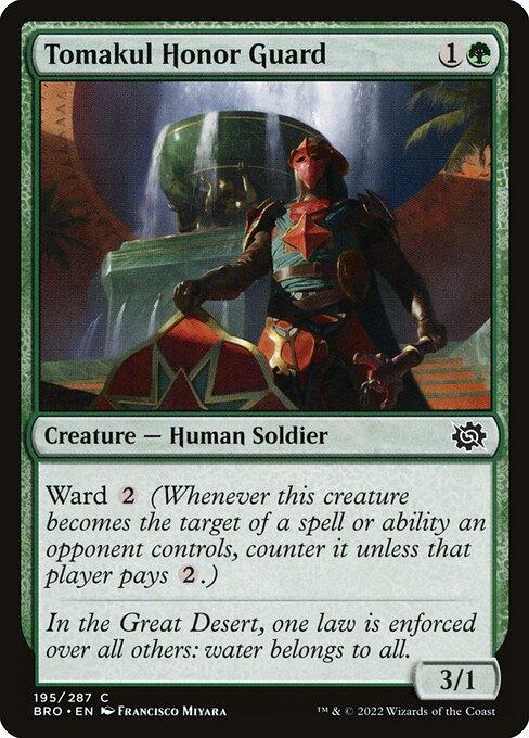 [Foil] BRO 195 Tomakul Honor Guard C