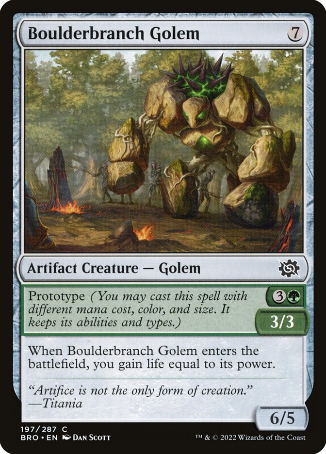 BRO 197 Boulderbranch Golem C