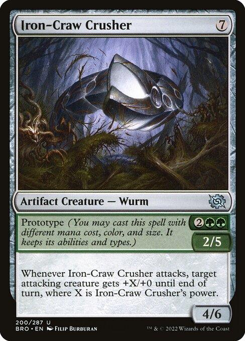 [Foil] BRO 200 Iron-Craw Crusher U