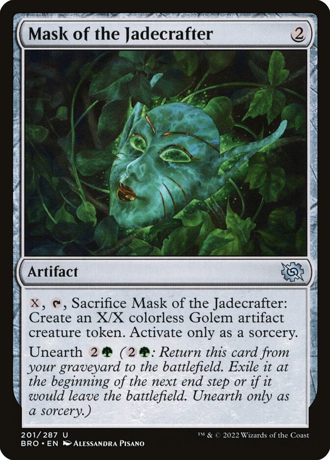 BRO 201 Mask of the Jadecrafter U