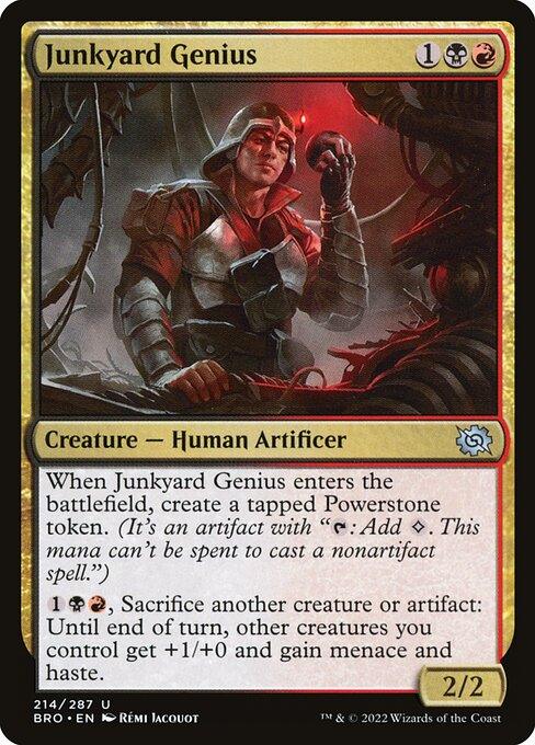 [Foil] BRO 214 Junkyard Genius U