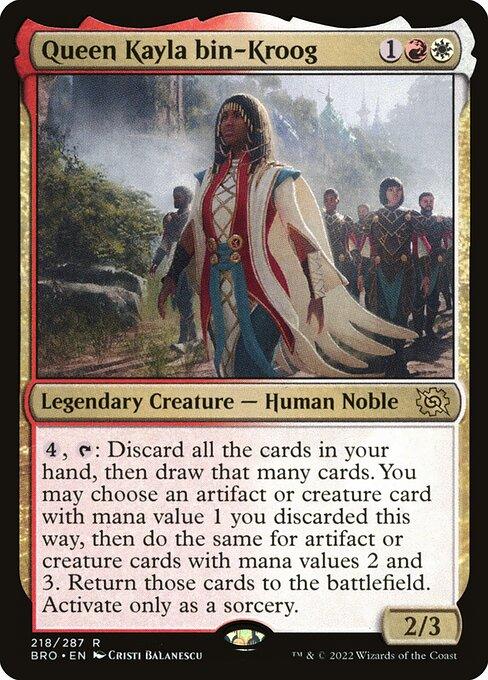 [Foil] BRO 218 Queen Kayla bin-Kroog R