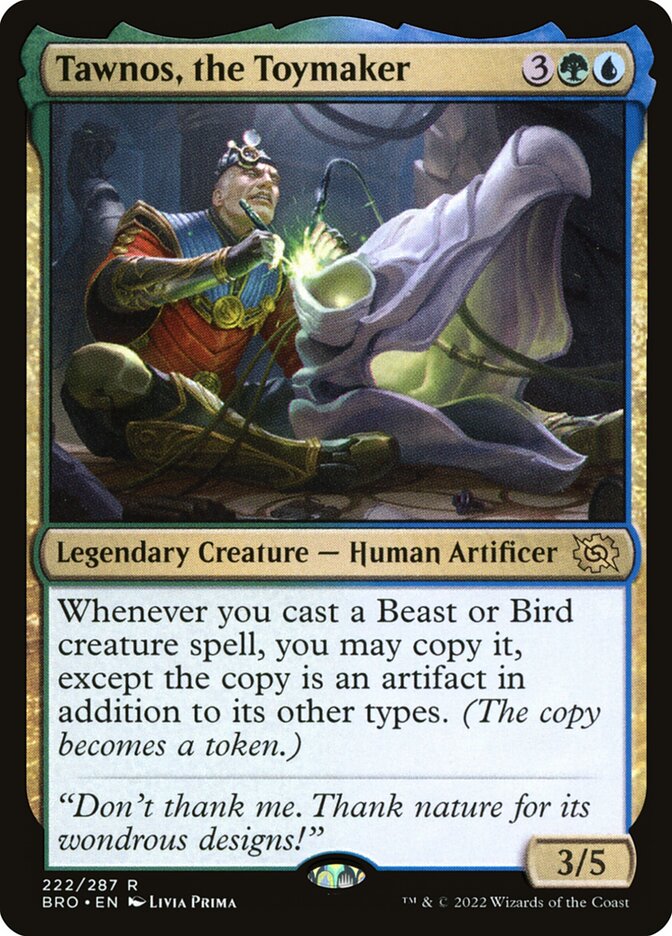 BRO 222 Tawnos, the Toymaker R