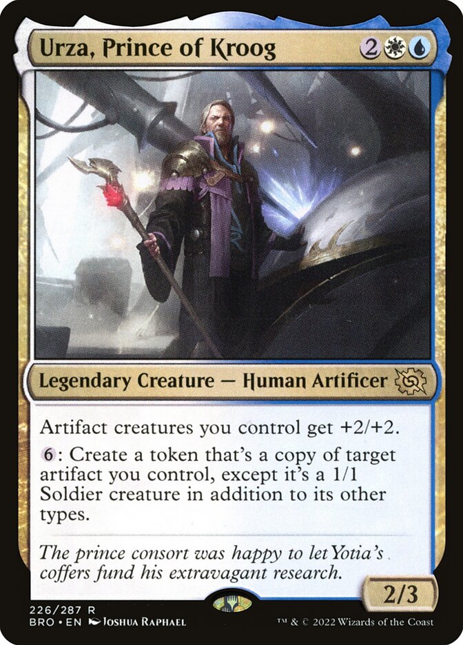 BRO 226 Urza, Prince of Kroog R