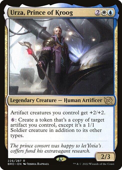 [Foil] BRO 226 Urza, Prince of Kroog R