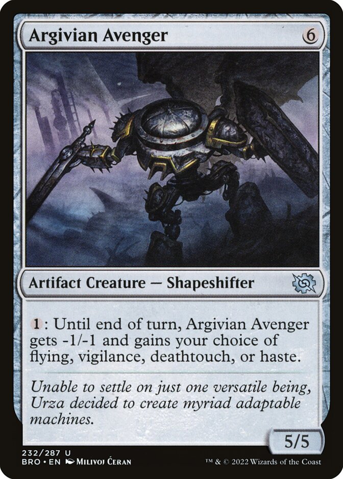 BRO 232 Argivian Avenger U