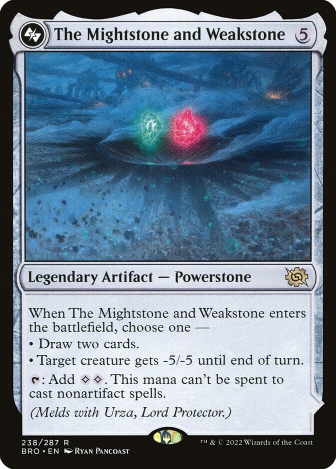 BRO 238 The Mightstone and Weakstone R