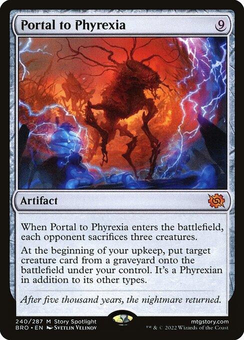 [Foil] BRO 240 Portal to Phyrexia M