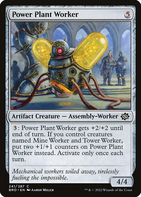 [Foil] BRO 241 Power Plant Worker C