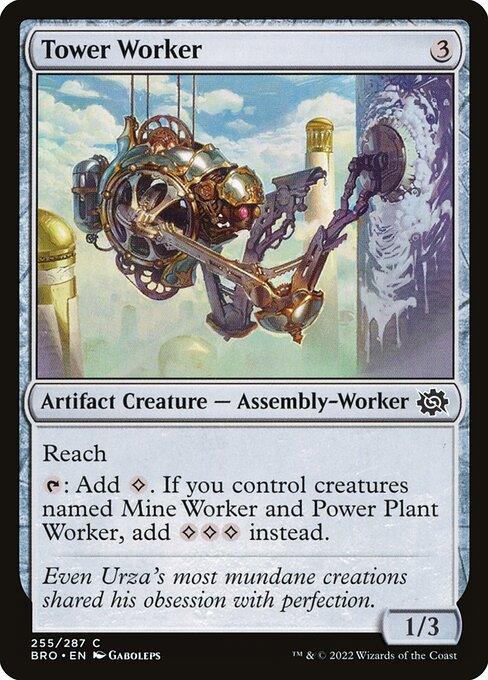 [Foil] BRO 255 Tower Worker C