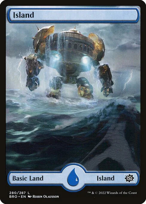 [Foil] BRO 280 Island (280) L