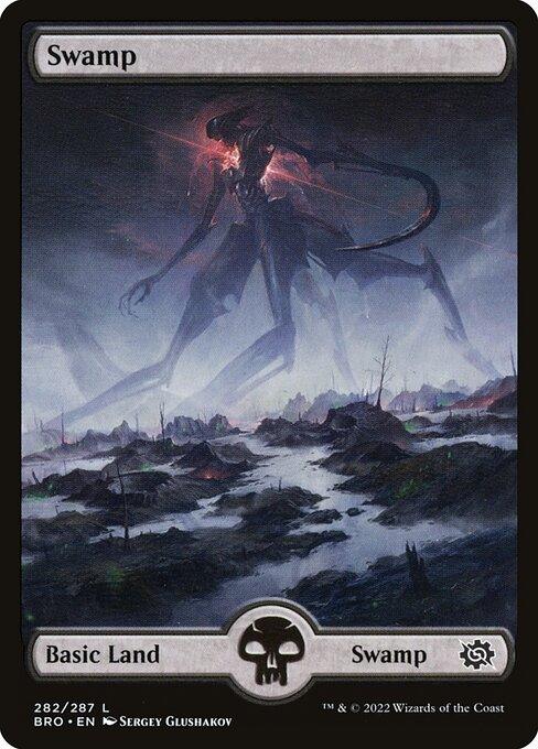 [Foil] BRO 282 Swamp (282) L