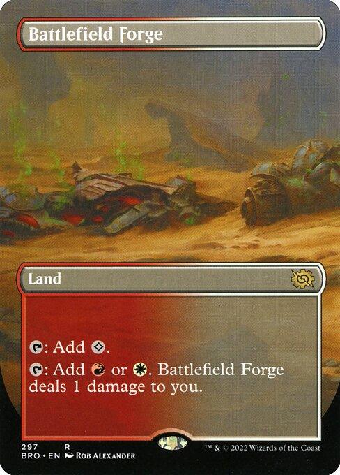 [Foil] BRO 297 Battlefield Forge (Borderless) R