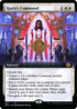 [Foil] BRO 302 Kayla's Command (Extended Art) R