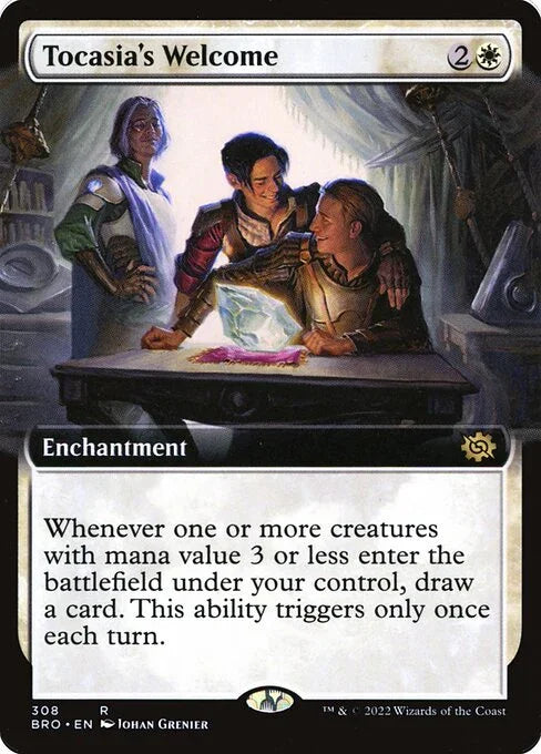 [Foil] BRO 308 Tocasia's Welcome (Extended Art) R