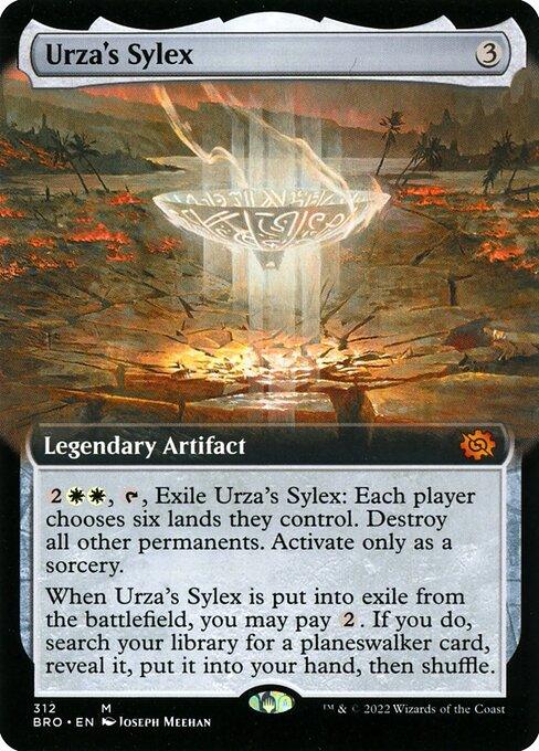 [Foil] BRO 312 Urza's Sylex (Extended Art) M