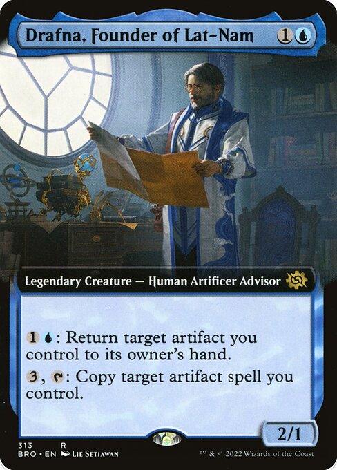 [Foil] BRO 313 Drafna, Founder of Lat-Nam (Extended Art) R