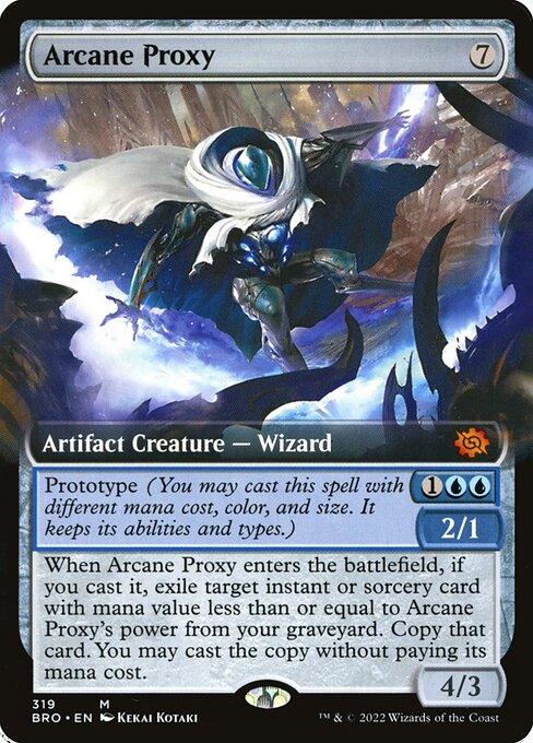 [Foil] BRO 319 Arcane Proxy (Extended Art) M
