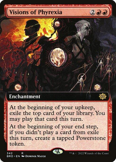 [Foil] BRO 342 Visions of Phyrexia (Extended Art) R