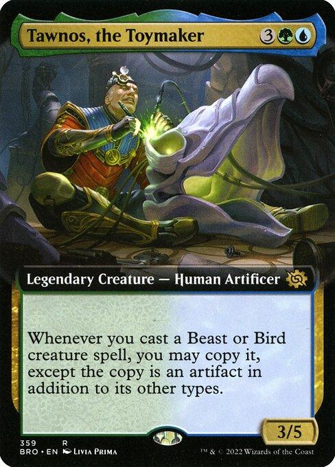 [Foil] BRO 359 Tawnos, the Toymaker (Extended Art) R